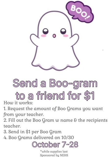 ~Boo Gram Sales~