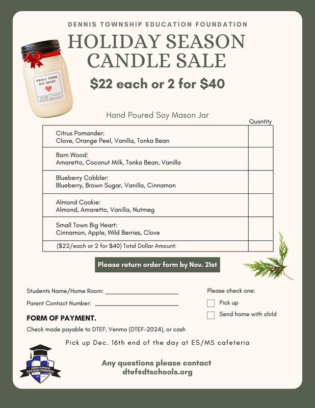 Holiday Season Candle Sale