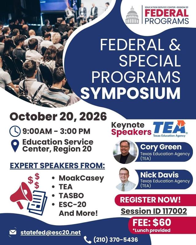 Federal & Special Programs Symposium