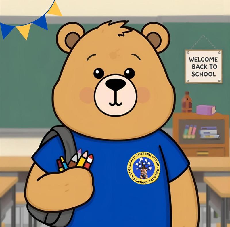 Bear with supplies