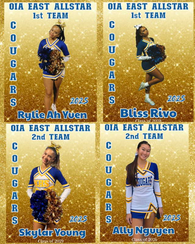 CHEER OIA EAST SELECTIONS