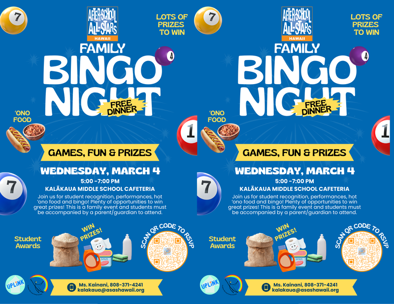 ASAS Hōʻike - Wednesday March 4th Featured Photo