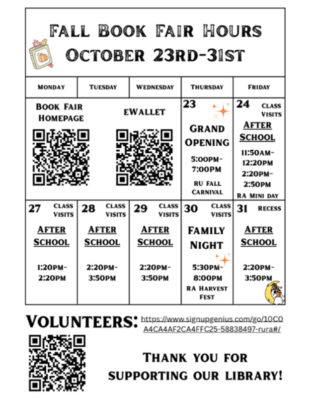 book fair. Books