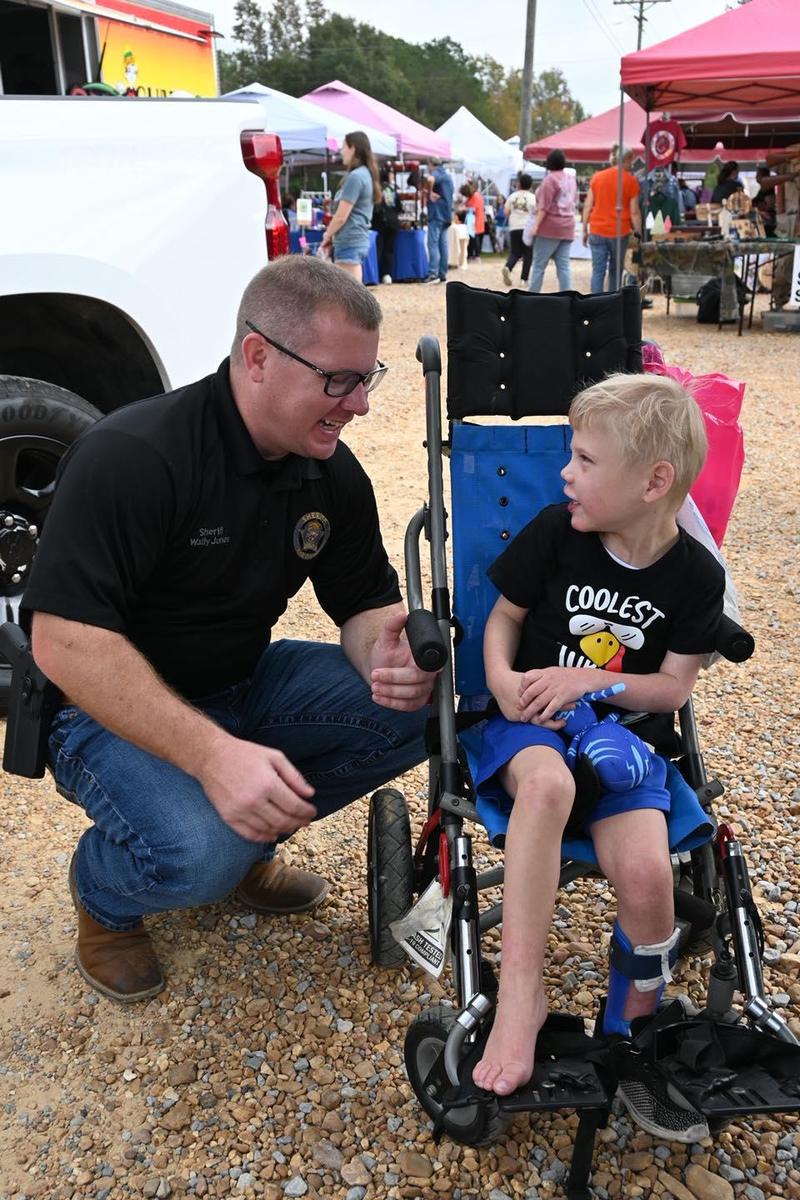 Pike County Sheriff Bryant “Wally” Jones and His Team Support Wicker Building Supply Craft Market