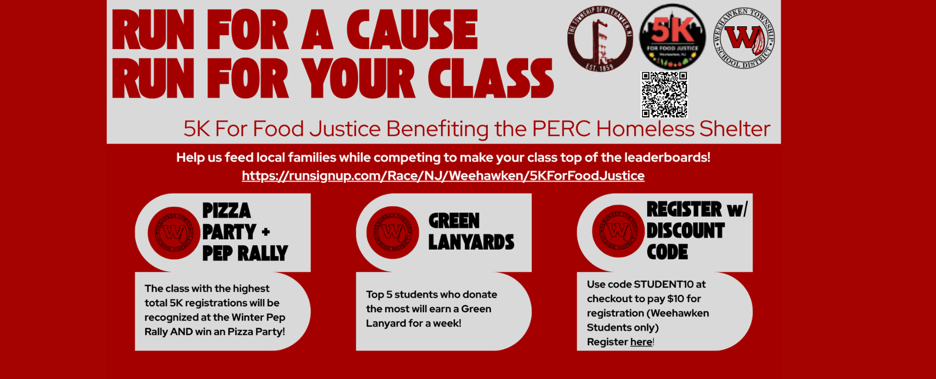 Run For A Cause
Run For Your Class