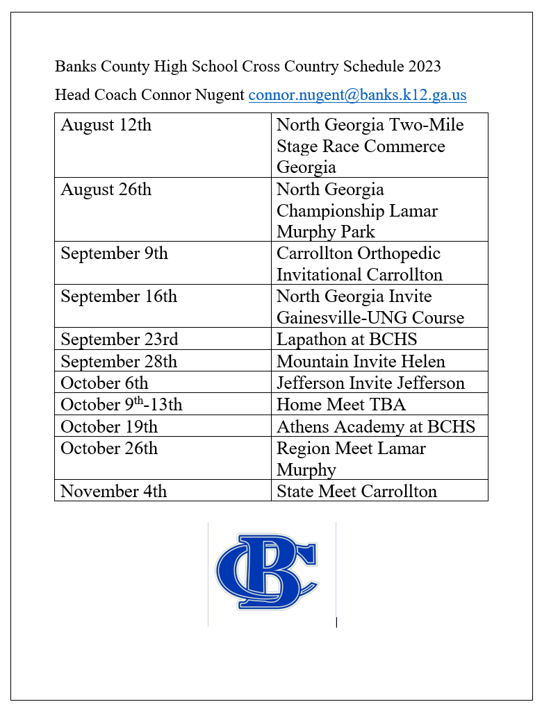 Athletics Our School Banks County High School