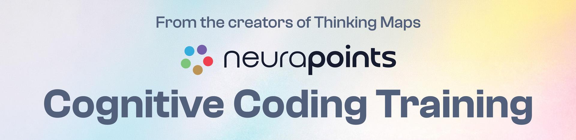 NeuraPoints Cognitive Coding Training workshop banner.