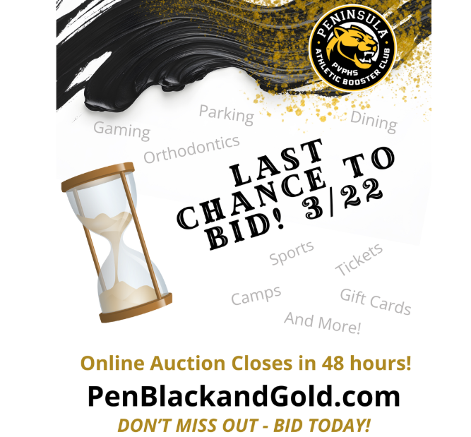 ABC AUCTION ENDS SUNDAY! Thumbnail Image