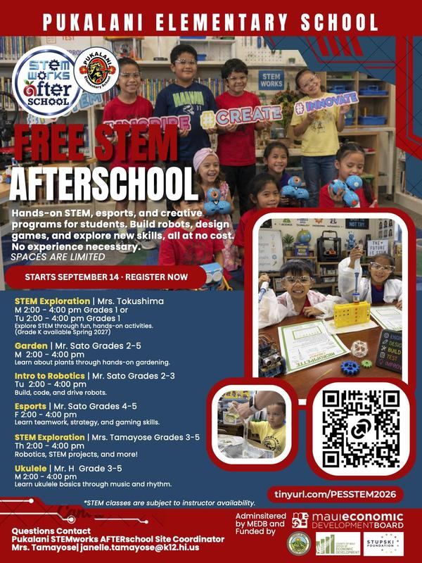 STeMworks After School Flyer