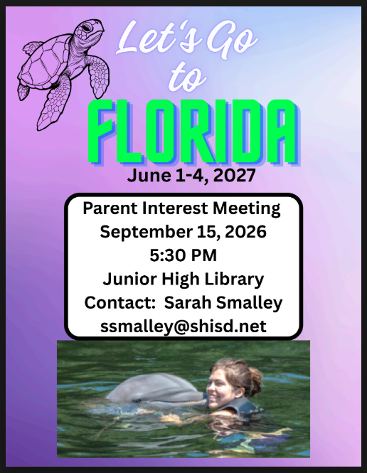 Florida Trip Parent Meeting