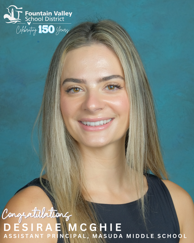 Desirae McGhie Named Masuda Middle School Assistant Principal Featured Photo