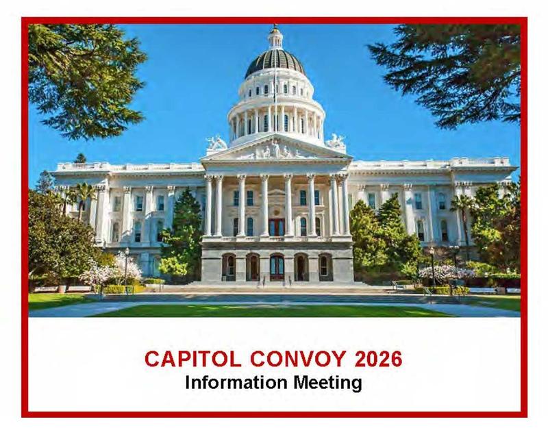 California State Capitol building in Sacrament - Capitol Convoy 2026