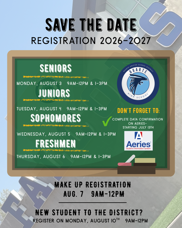 Registration 2026-2027