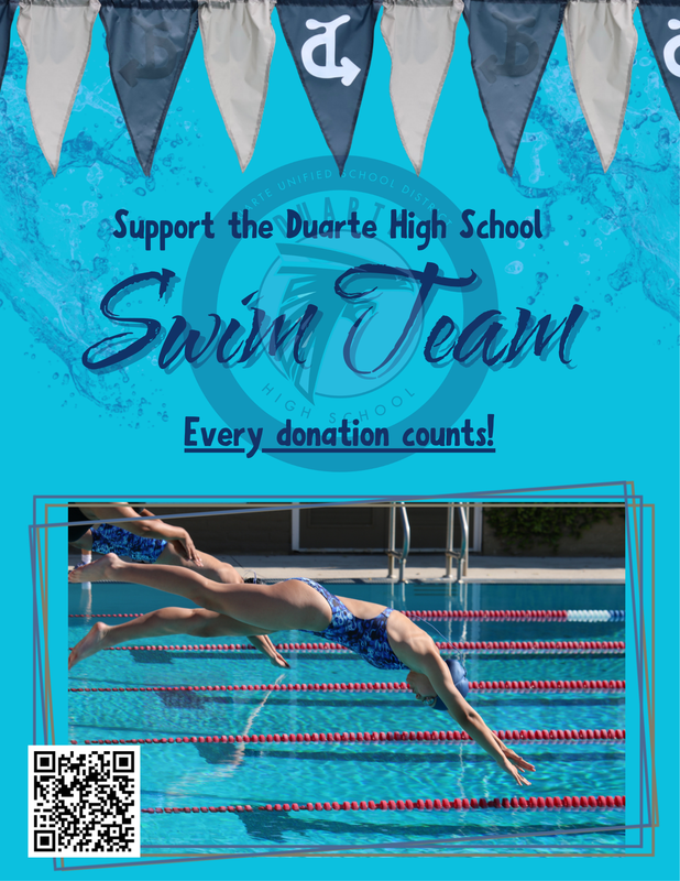 Fundraiser for the swim team