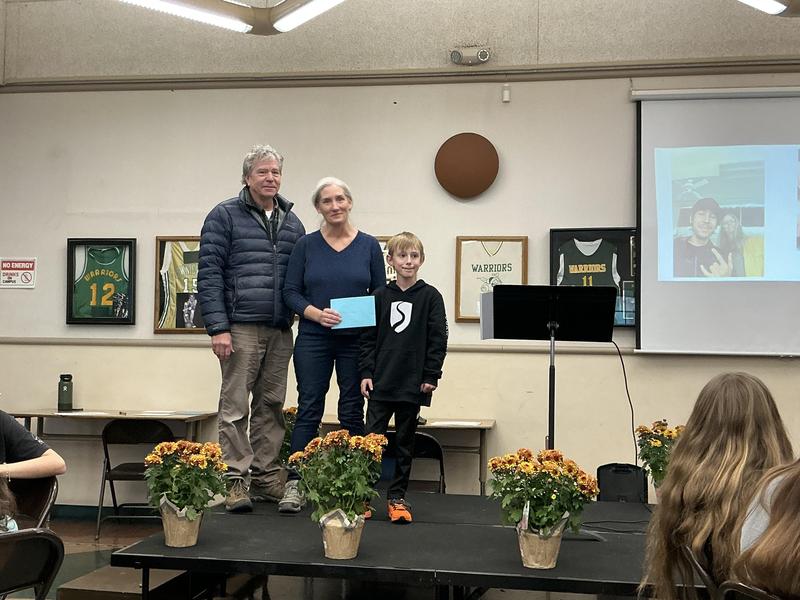 Kelly and Jake Loogman, Gold & Green School Garden