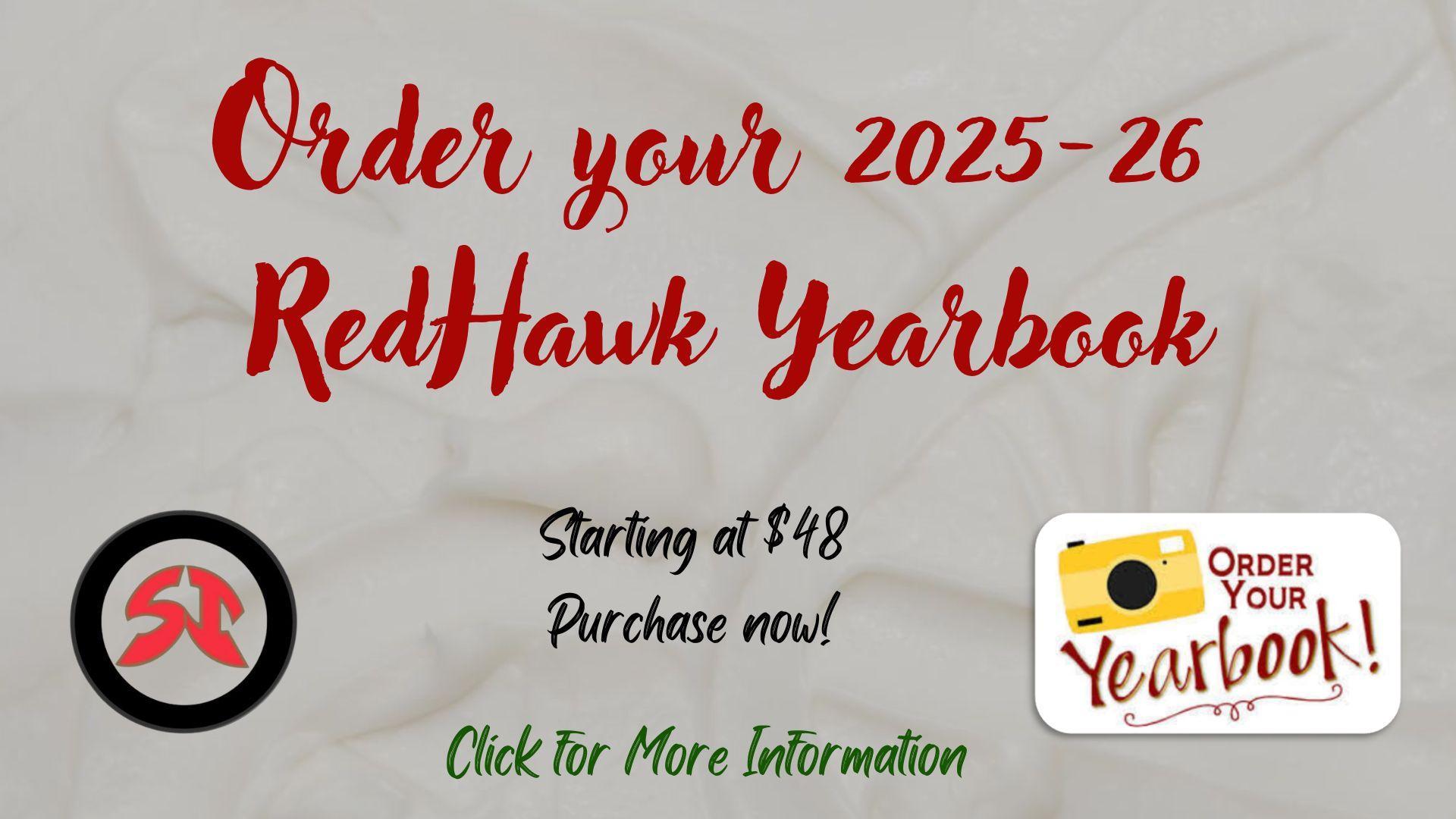 Yearbook announcement