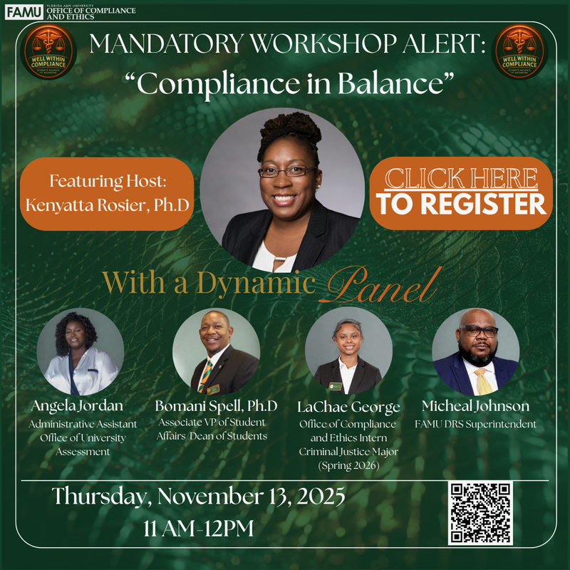 Superintendent Micheal Johnson to Serve as Panelist During Compliance Training Event!