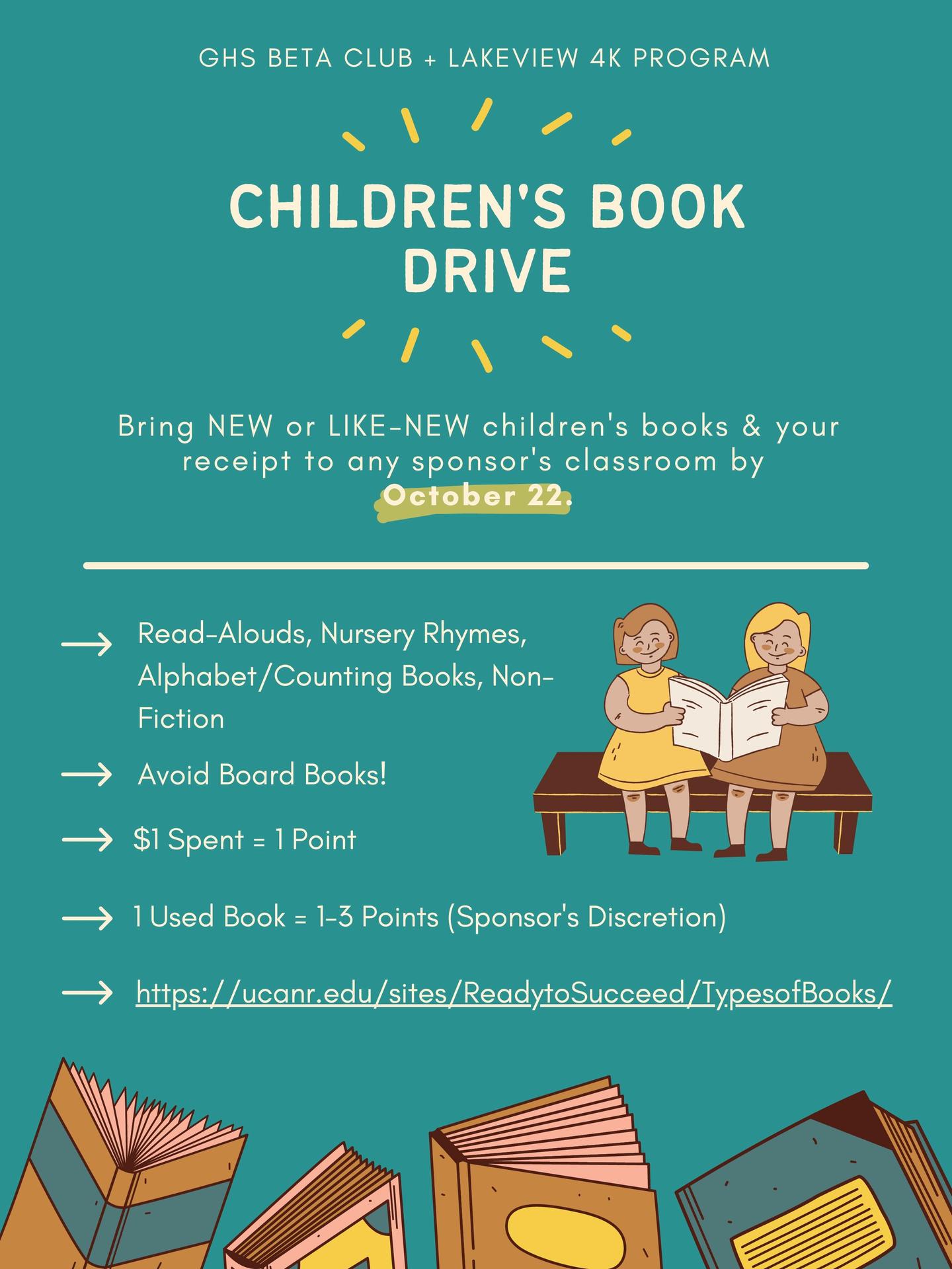 Fall Book Drive