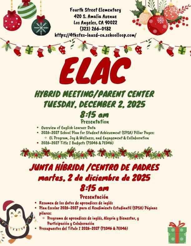 ELAC Mtg.
