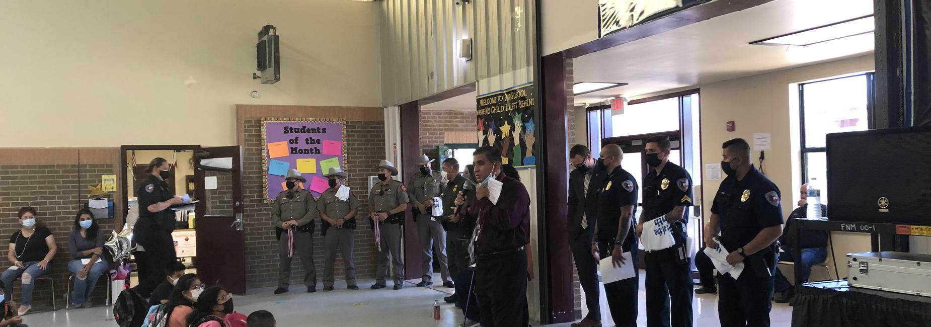 September Student of the Month Ceremony