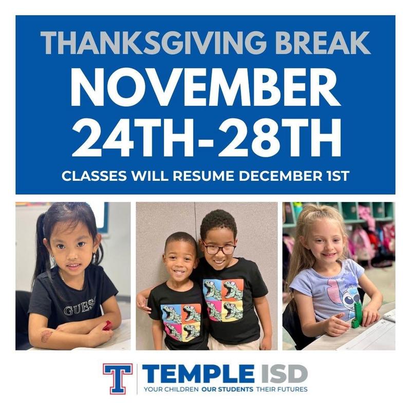 No school November 24-28