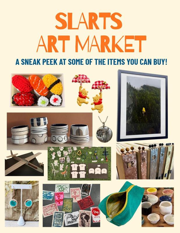 Sneak Peek at Items for Sale at SLArts Art Market Featured Photo