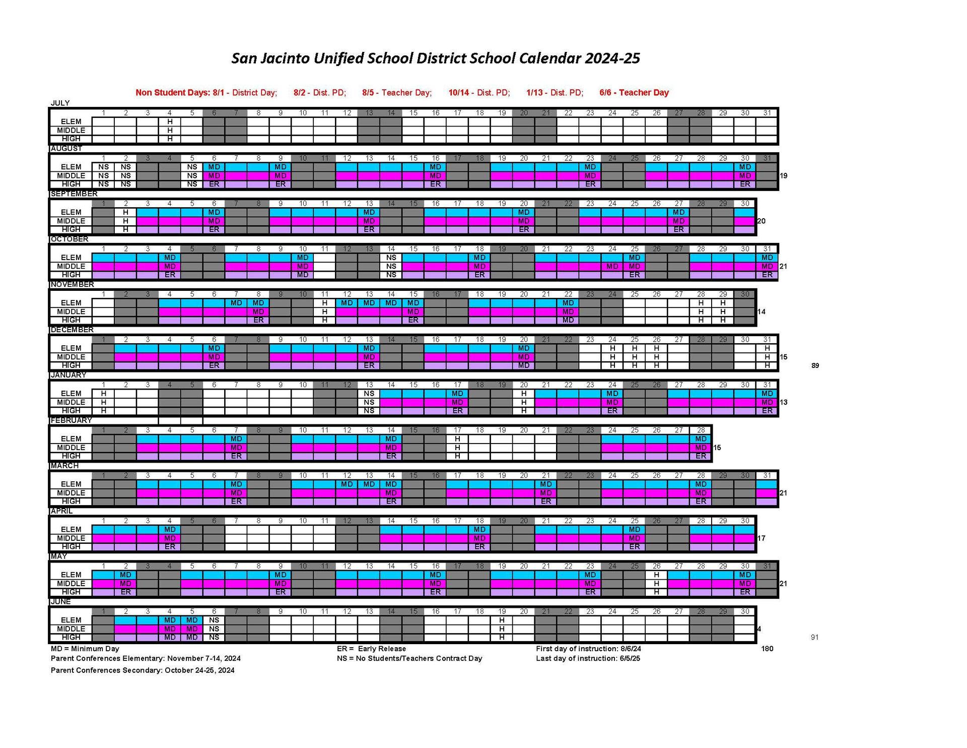 2024 2025 Academic Calendar About Us San Jacinto High School 2024 2025 Academic Calendar About Us San Jacinto High School