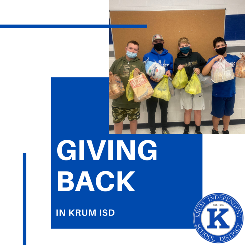 Giving Back in Krum ISD Featured Photo