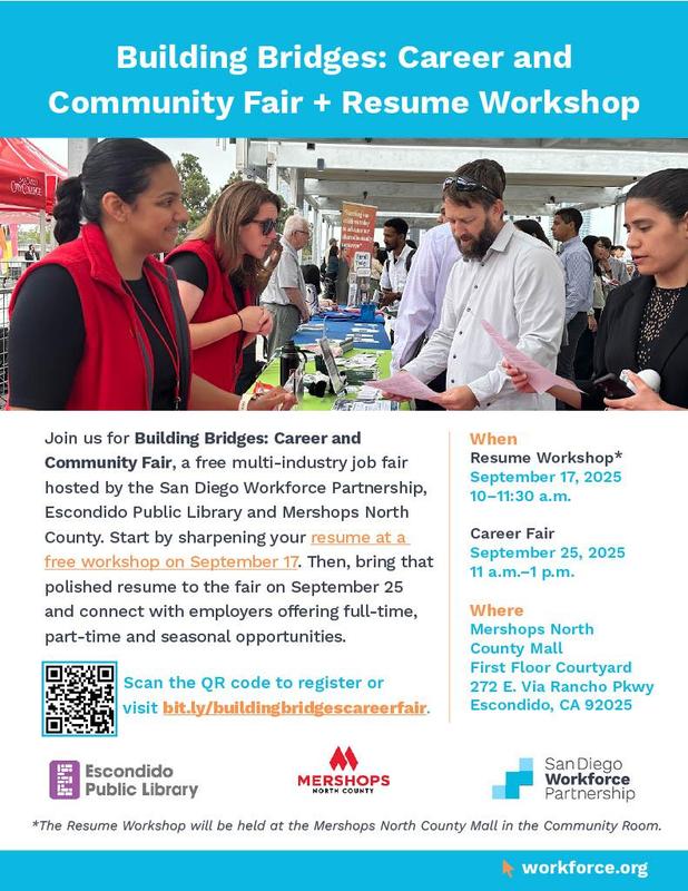 Building Bridges: Career and Community Fair + Resume Workshop Featured Photo