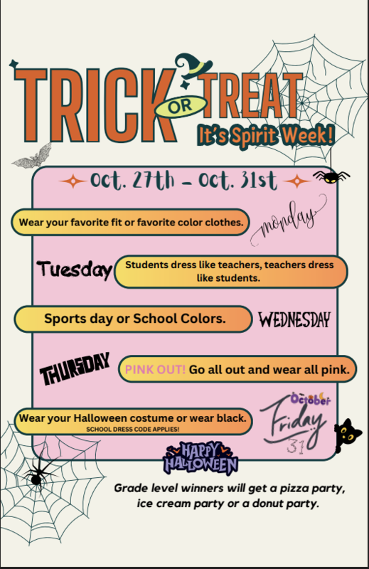 Trick or Treat Spirit Week Featured Photo