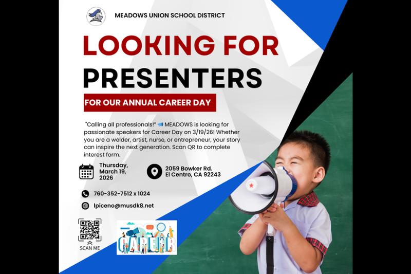 Looking for Career Day presenters