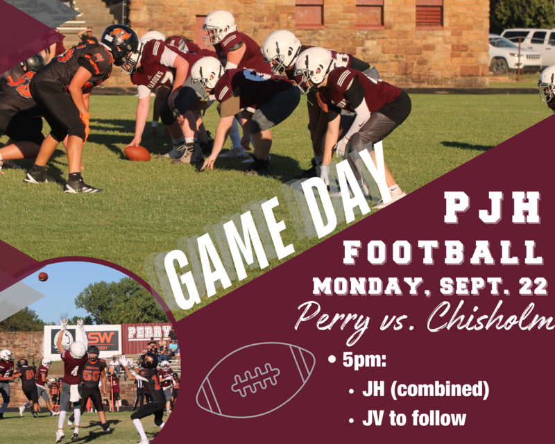 Sept. 22 JH Football vs Chisholm