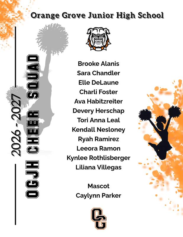 2026-2027 OGJHS Cheer Squad Featured Photo