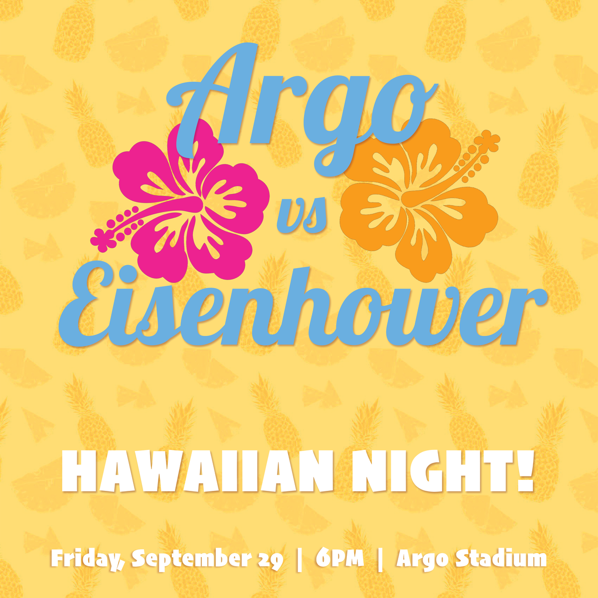 Argo Football Hawaiian Night Argo Community High School
