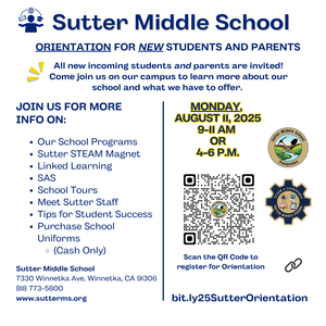 Orientation Flyer