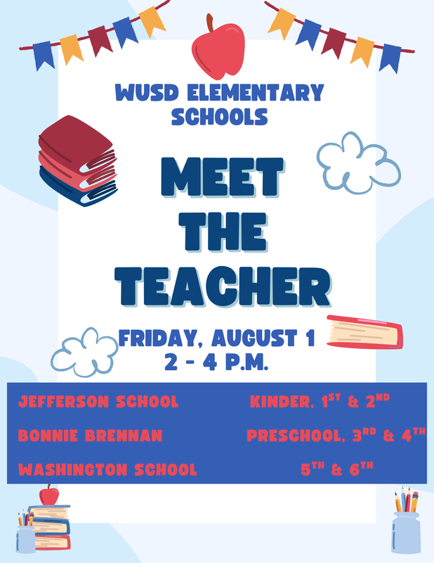 Meet the Teacher!! 8/1/25 2-4 PM