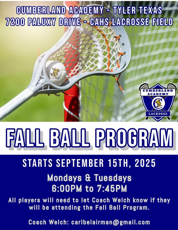 lacrosse fall ball information