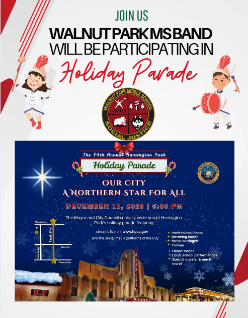 band holiday parade