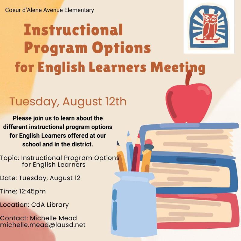 Master Plan EL Meeting