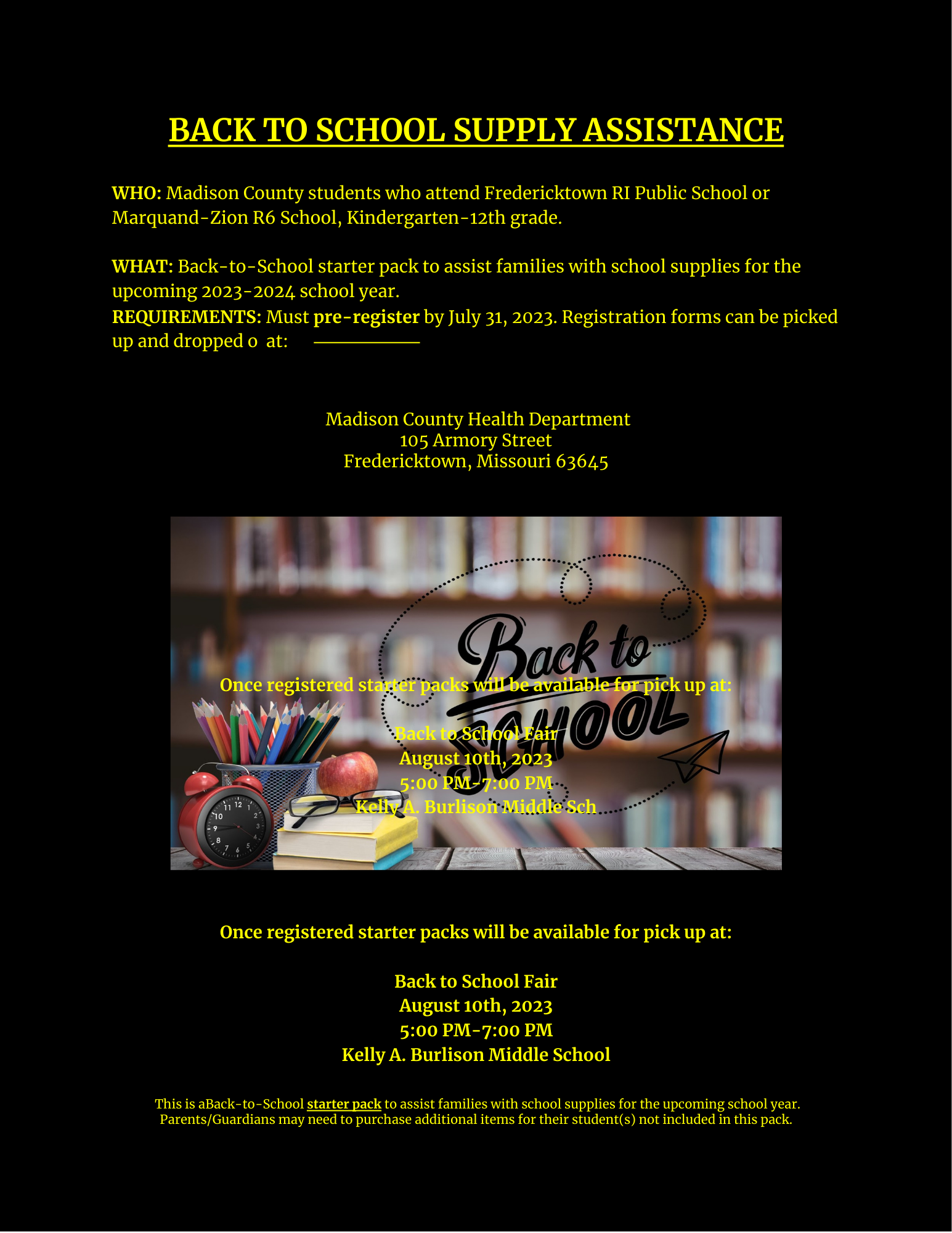 News Fredericktown School Dist R1