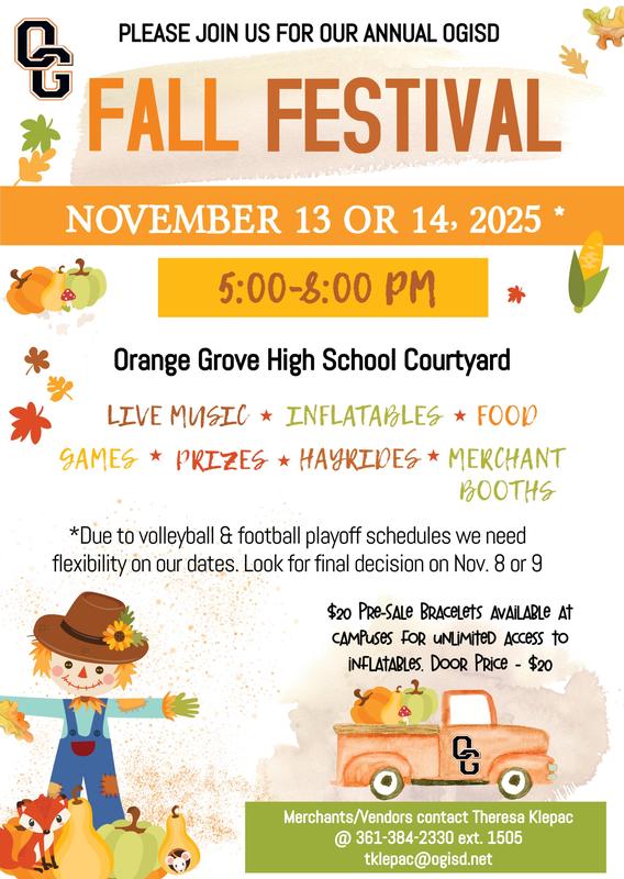 Fall Festival Details