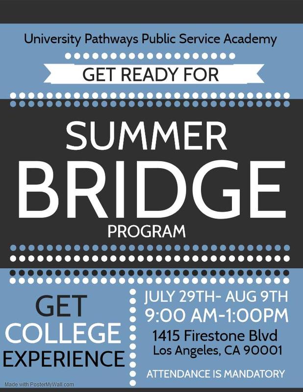 Summer Brigde Program Featured Photo