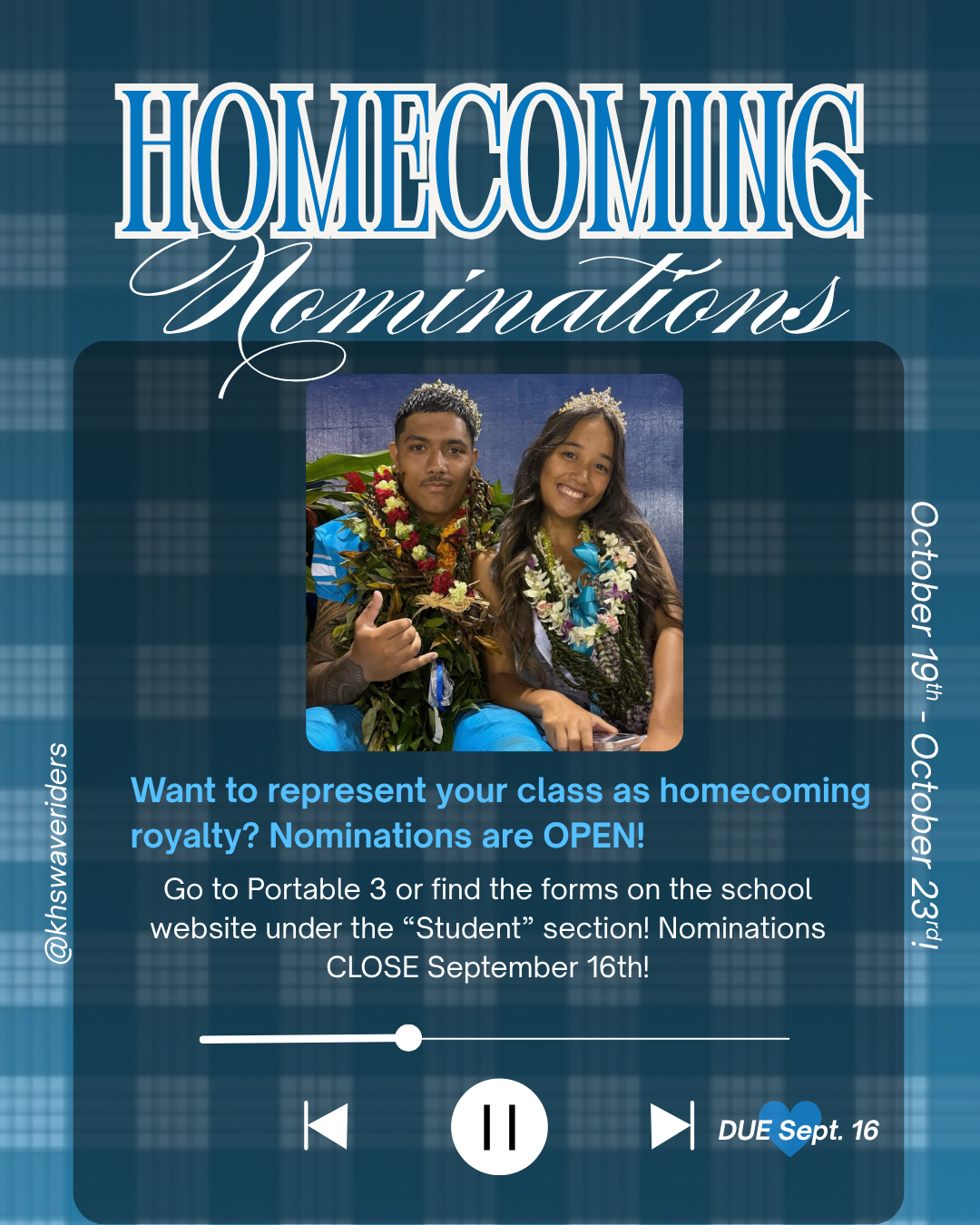 Homecoming Nominations are OPEN Image