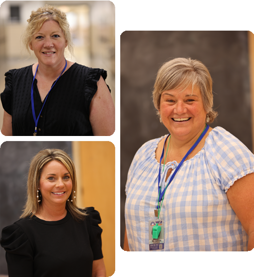 A collage of three HSA Teachers.