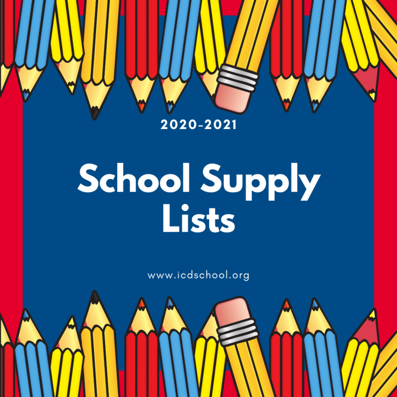 2020-2021 School Supply Lists! Featured Photo