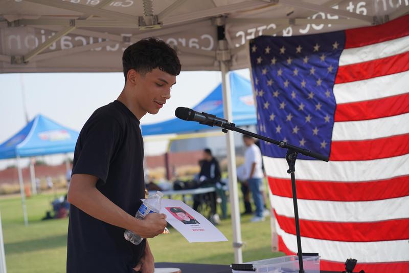 Students, staff, and local first responders united to honor the courage and sacrifice of 9/11 heroes