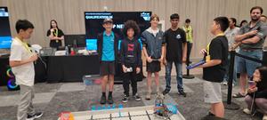 floor mat with robotics course