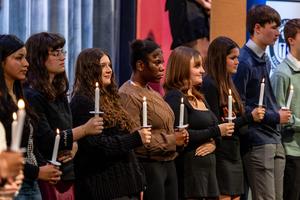 Newly inducted members of the NHS