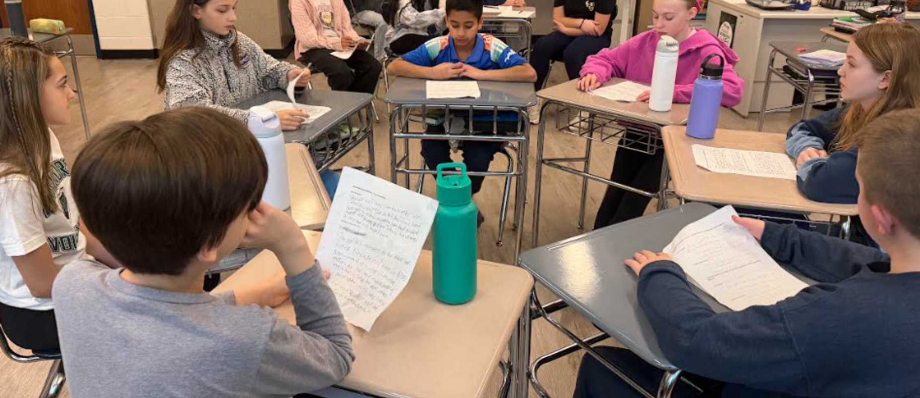 Socratic seminar in ELA
