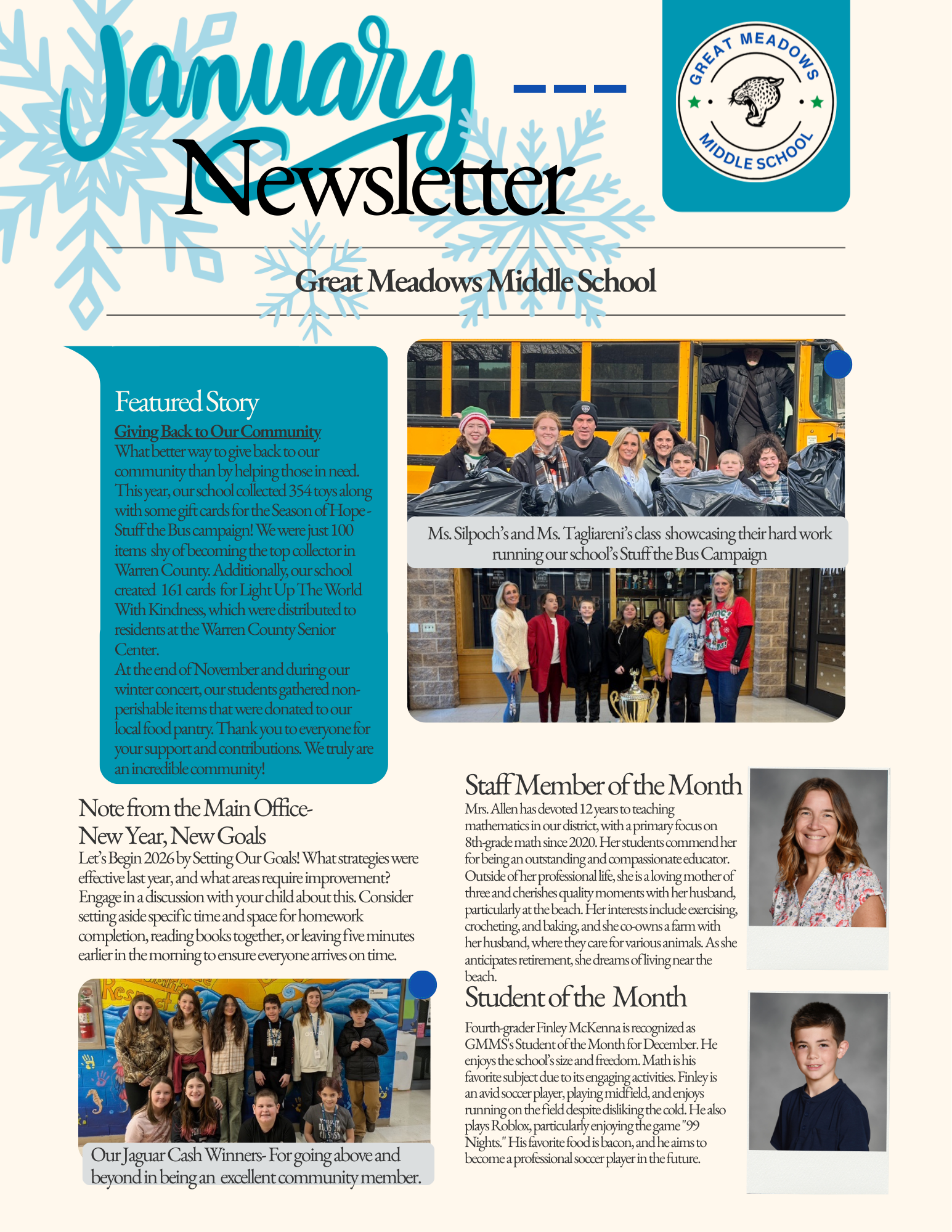 January Newsletter